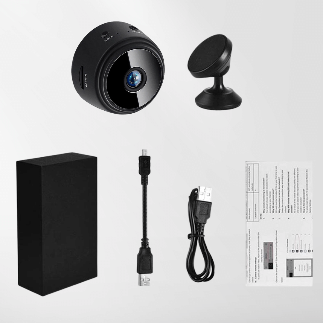 Mini-Câmera de Vigilância - VigicamPro